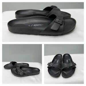 Birkenstocks Madrid EVA one strap sandal black women's 38 US 7